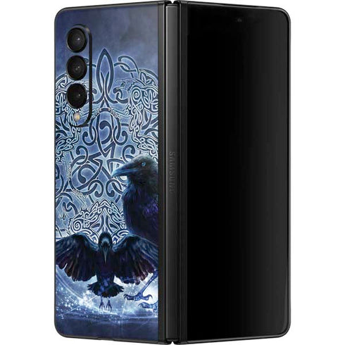 Brigid Ashwood Celtic Raven Galaxy Z Fold3 5G Skin