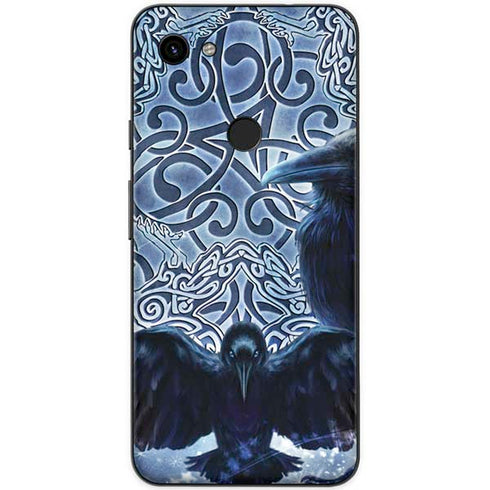 Brigid Ashwood Celtic Raven Google Pixel 3a Skin