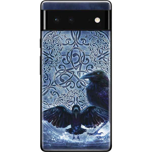 Brigid Ashwood Celtic Raven Google Pixel 6 Skin