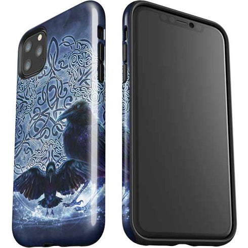 Brigid Ashwood Celtic Raven iPhone 11 Pro Max Impact Case