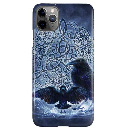 Brigid Ashwood Celtic Raven iPhone 11 Pro Max Lite Case