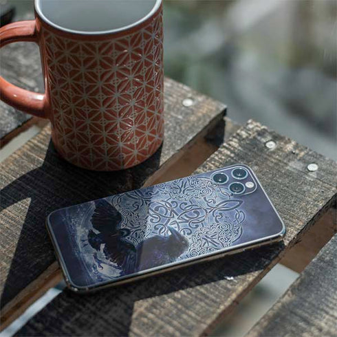 Brigid Ashwood Celtic Raven iPhone 11 Pro Max Skin