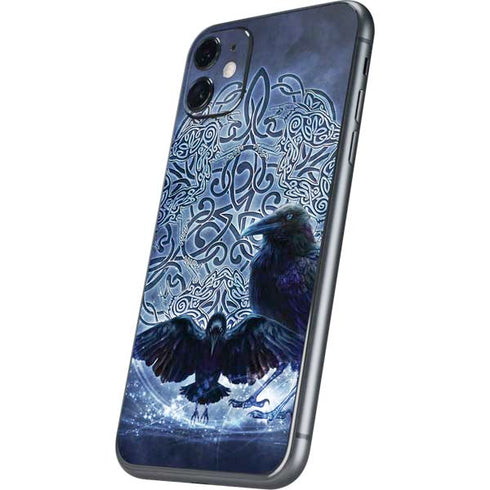Brigid Ashwood Celtic Raven iPhone 11 Skin