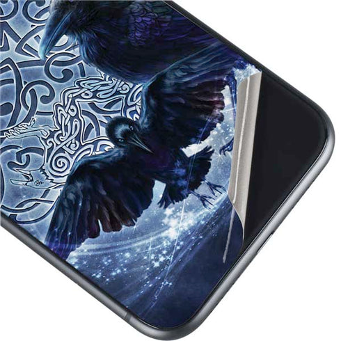 Brigid Ashwood Celtic Raven iPhone 11 Skin