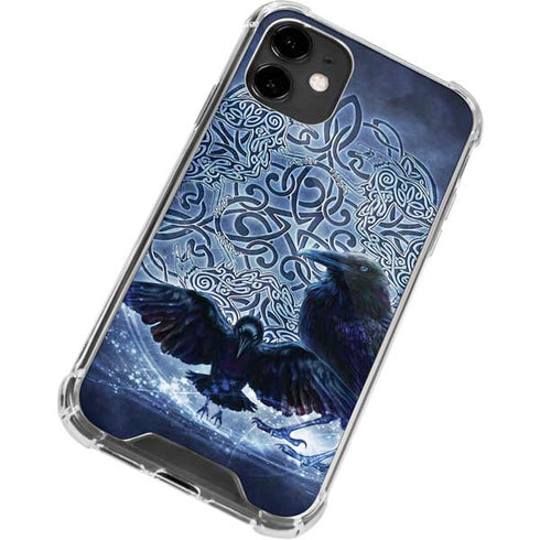 Brigid Ashwood Celtic Raven iPhone 12 Clear Case