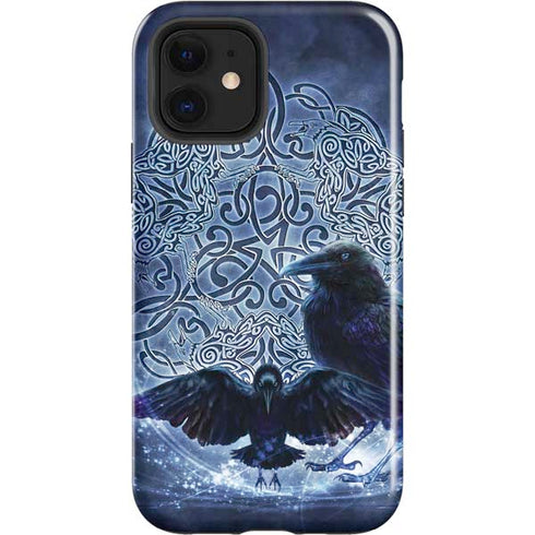 Brigid Ashwood Celtic Raven iPhone 12 Impact Case