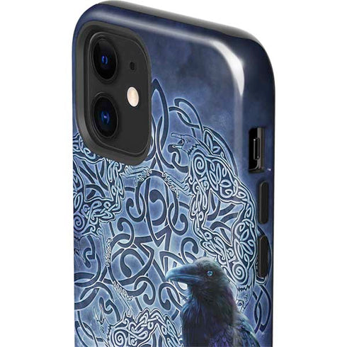 Brigid Ashwood Celtic Raven iPhone 12 Impact Case