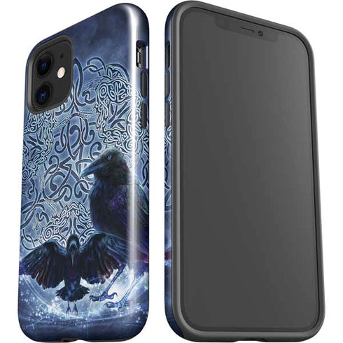 Brigid Ashwood Celtic Raven iPhone 12 Impact Case