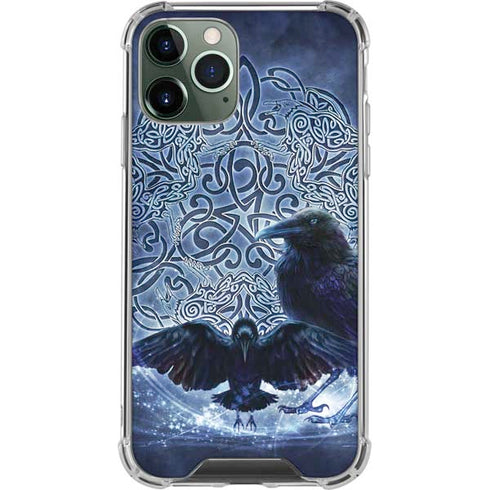 Brigid Ashwood Celtic Raven iPhone 12 Pro Clear Case