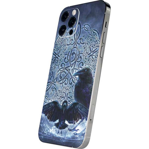 Brigid Ashwood Celtic Raven iPhone 12 Pro Skin