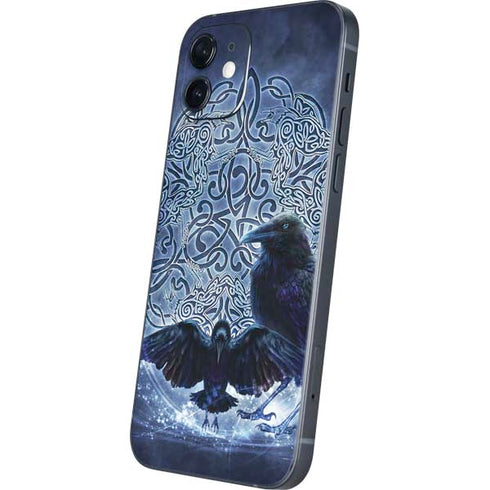 Brigid Ashwood Celtic Raven iPhone 12 Skin