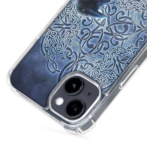 Celtic Raven by Brigid Ashwood iPhone 15 Plus MagSafe Case