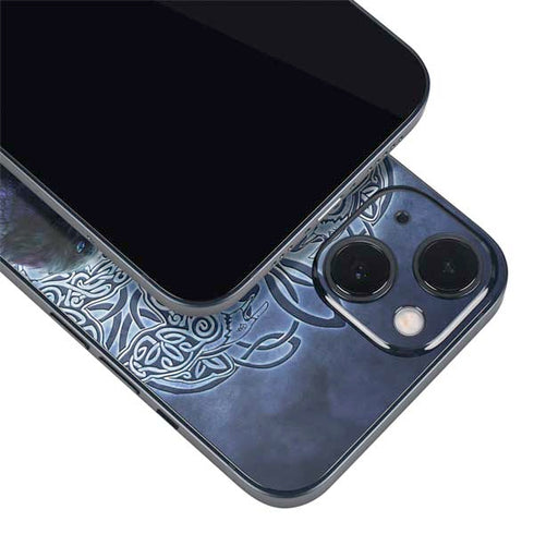 Celtic Raven by Brigid Ashwood iPhone 15 Plus Skin