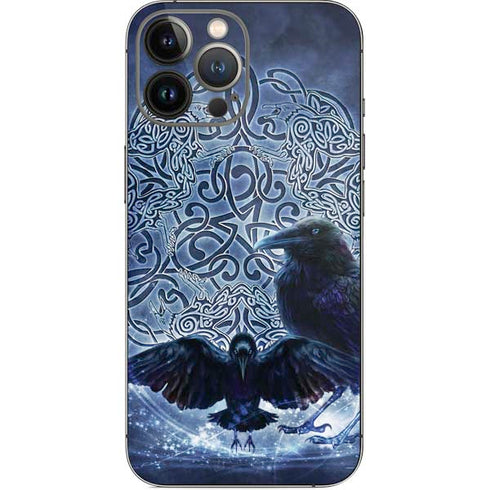 Brigid Ashwood Celtic Raven iPhone 14 Pro Max Skin