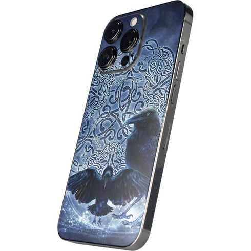 Brigid Ashwood Celtic Raven iPhone 14 Pro Max Skin