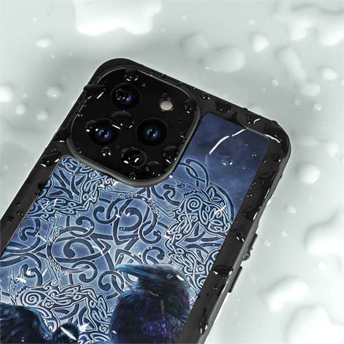 Brigid Ashwood Celtic Raven iPhone 14 Pro Max Waterproof Case