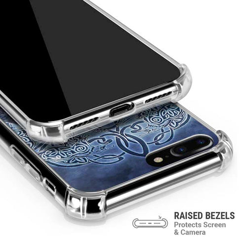 Celtic Raven by Brigid Ashwood iPhone 7/8 Plus Clear Case