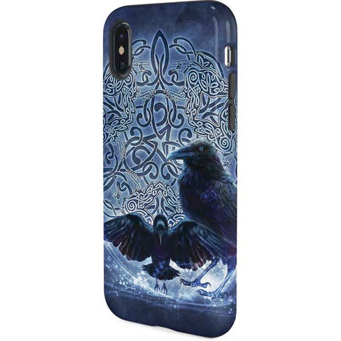 Brigid Ashwood Celtic Raven iPhone X Pro Case