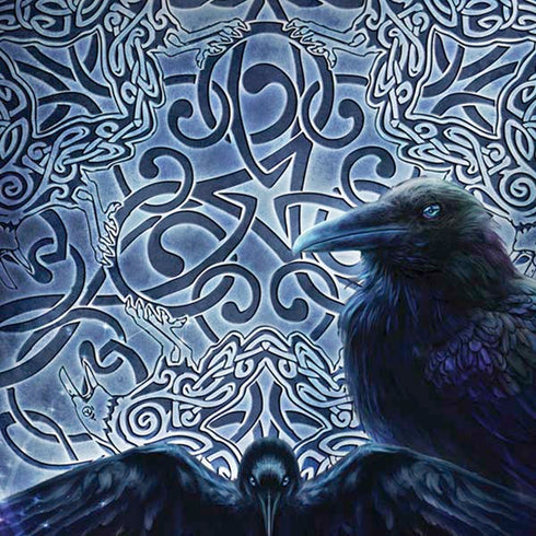 Brigid Ashwood Celtic Raven iPhone X Skin