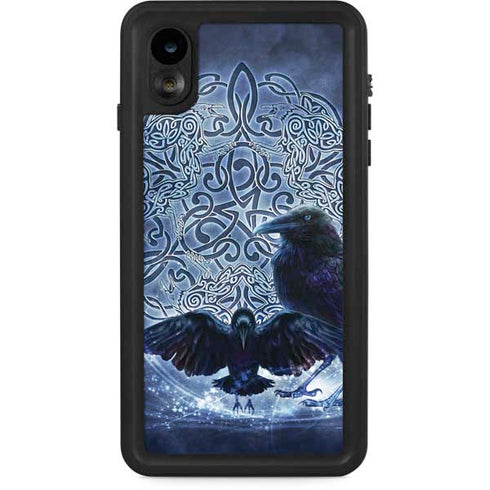 Brigid Ashwood Celtic Raven iPhone XR Waterproof Case