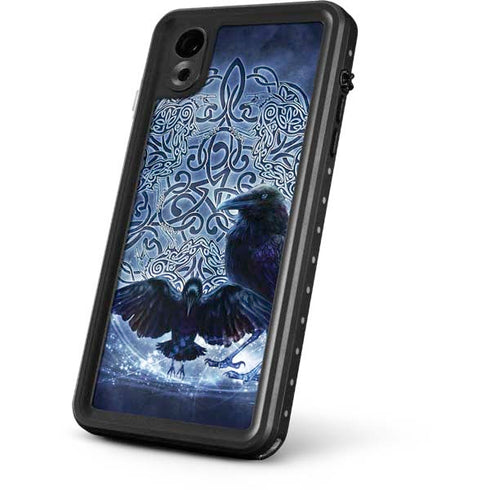 Brigid Ashwood Celtic Raven iPhone XR Waterproof Case