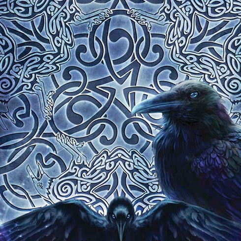 Brigid Ashwood Celtic Raven iPhone XS Max Skin