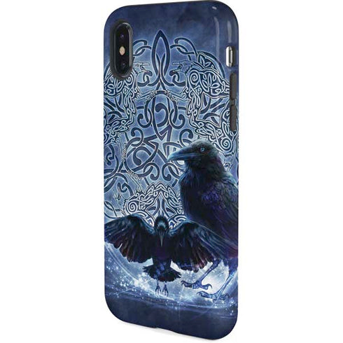 Brigid Ashwood Celtic Raven iPhone XS Pro Case