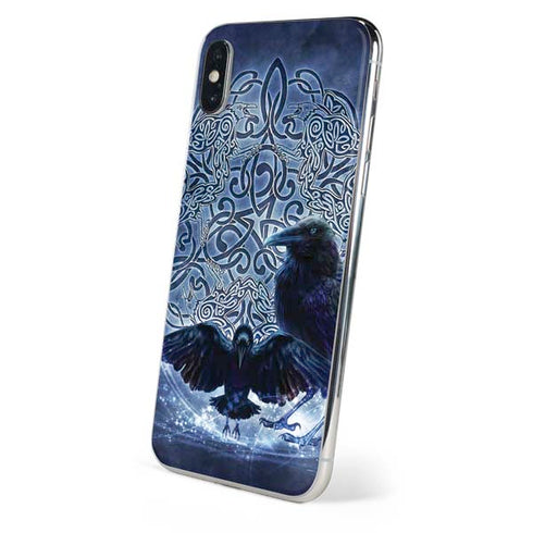 Brigid Ashwood Celtic Raven iPhone XS Skin