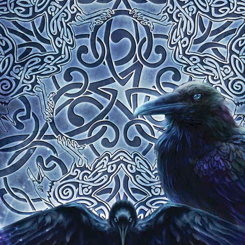 Brigid Ashwood Celtic Raven iPhone XS Skin