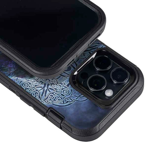 Celtic Raven by Brigid Ashwood Otterbox Defender iPhone Skin