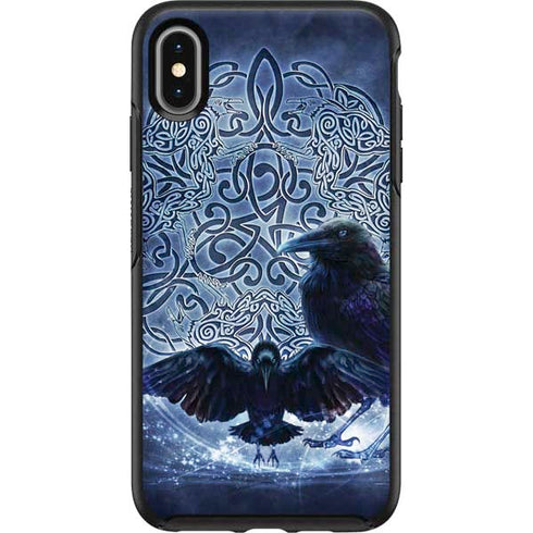 Brigid Ashwood Celtic Raven Otterbox Symmetry iPhone Skin
