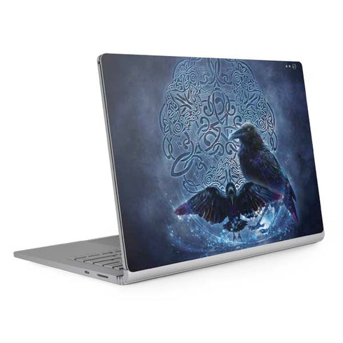 Brigid Ashwood Celtic Raven Surface Book 2 13.5in Skin