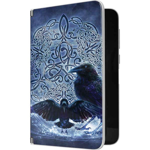 Brigid Ashwood Celtic Raven Surface Duo Skin