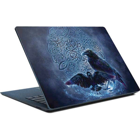 Brigid Ashwood Celtic Raven Surface Laptop Skin