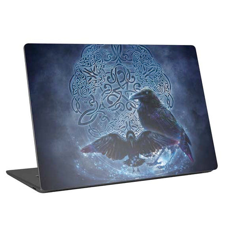 Brigid Ashwood Celtic Raven Universal Laptop 13in (10.6 x 7.6in) Skin