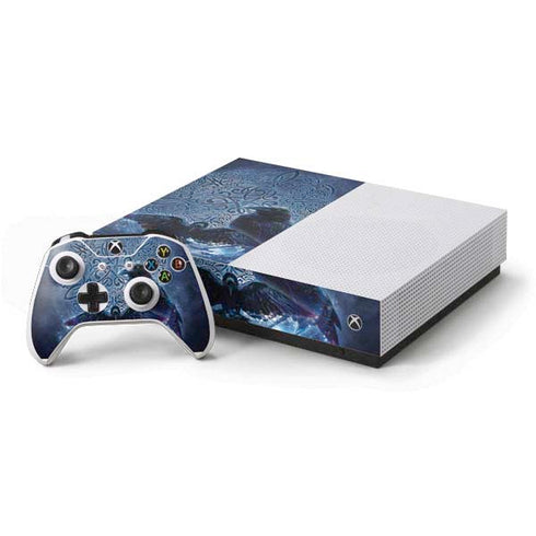 Brigid Ashwood Celtic Raven Xbox One S All-Digital Edition Bundle Skin
