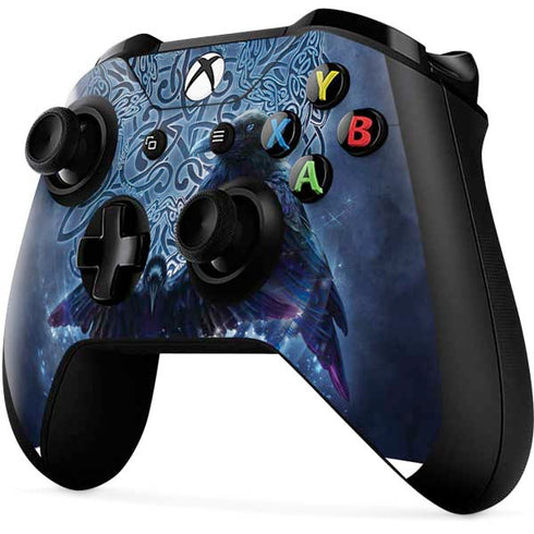 Brigid Ashwood Celtic Raven Xbox One X Controller Skin