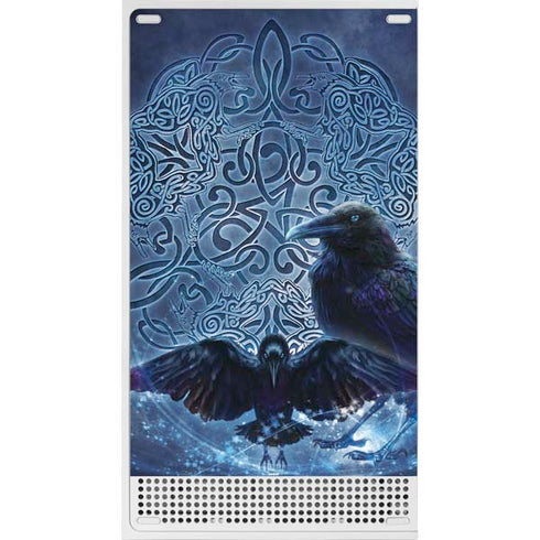 Brigid Ashwood Celtic Raven Xbox Series S Console Skin