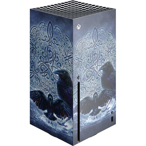 Brigid Ashwood Celtic Raven Xbox Series X Console Skin