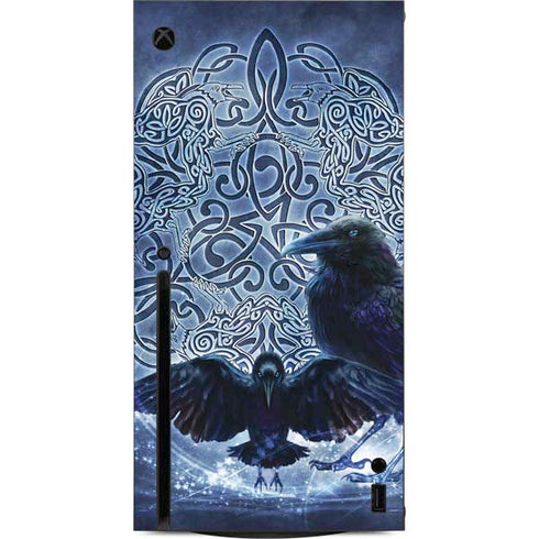 Brigid Ashwood Celtic Raven Xbox Series X Console Skin