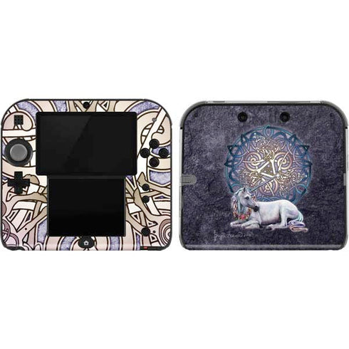 Brigid Ashwood Celtic Unicorn Nintendo 2DS Skin