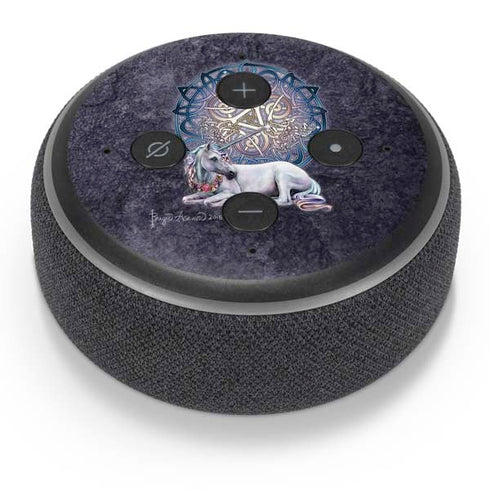 Brigid Ashwood Celtic Unicorn Amazon Echo Dot Skin