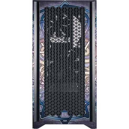 Brigid Ashwood Celtic Unicorn Corsair 4000D Tempered Glass Mid-Tower ATX Case Skin