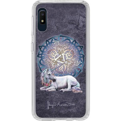 Brigid Ashwood Celtic Unicorn Galaxy A10e Clear Case