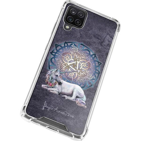 Brigid Ashwood Celtic Unicorn Galaxy A12 Clear Case
