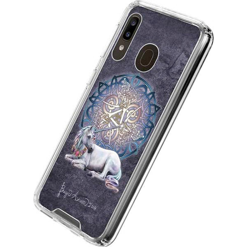 Brigid Ashwood Celtic Unicorn Galaxy A30 Clear Case