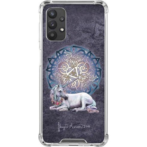 Brigid Ashwood Celtic Unicorn Galaxy A32 5G Clear Case