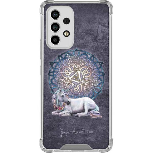 Brigid Ashwood Celtic Unicorn Galaxy A33 5G Clear Case