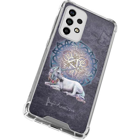 Brigid Ashwood Celtic Unicorn Galaxy A33 5G Clear Case