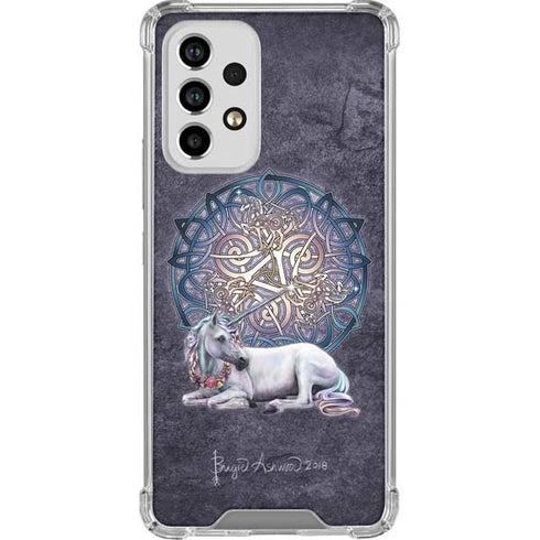 Brigid Ashwood Celtic Unicorn Galaxy A53 5G Clear Case